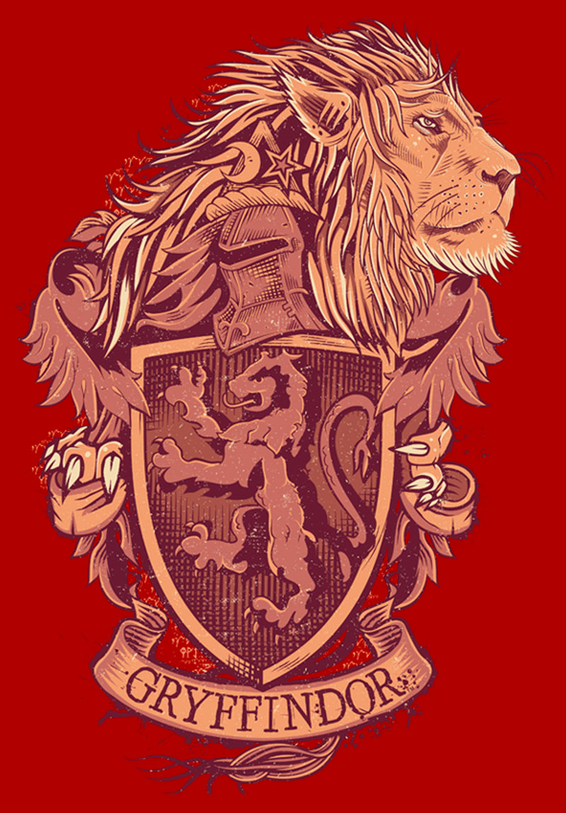 Men's Harry Potter Gryffindor Coat of Arms T-Shirt