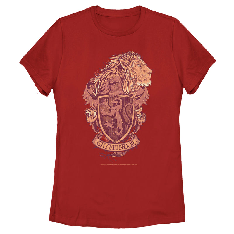 Women's Harry Potter Gryffindor Coat of Arms T-Shirt