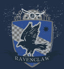 Men's Harry Potter Ravenclaw House Shield Long Sleeve Shirt
