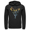 Men's Harry Potter Dragon Flame Silhouette Pull Over Hoodie