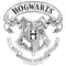 Men's Harry Potter Hogwarts 4 House Crest T-Shirt