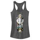 Junior's Harry Potter Hufflepuff Patience Dedication Loyalty Racerback Tank Top