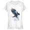 Junior's Harry Potter Ravenclaw Bird Watercolor T-Shirt