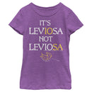 Girl's Harry Potter Hermoine Leviosa Not Leviosa T-Shirt