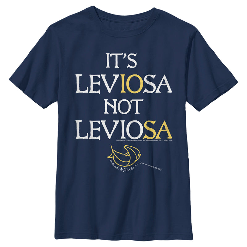 Boy's Harry Potter Hermione Leviosa Not Leviosa T-Shirt