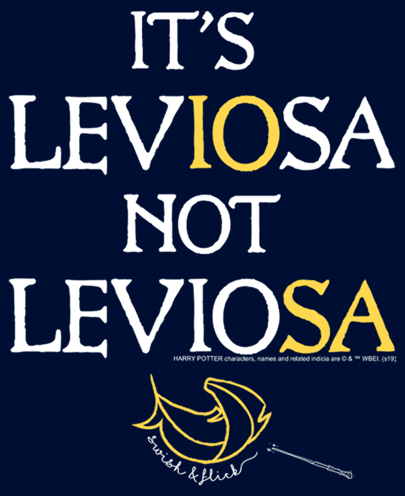 Boy's Harry Potter Hermione Leviosa Not Leviosa T-Shirt