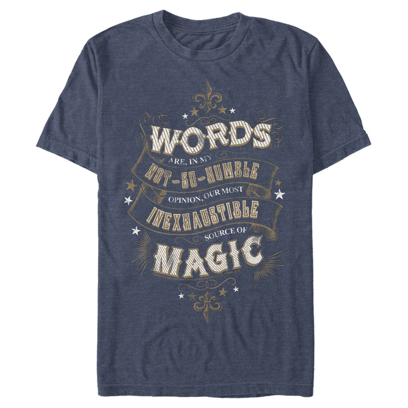 Men's Harry Potter Dumbledore Humble Wisdom T-Shirt