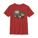 Boy's Harry Potter Hagrid & Hedwig Kawaii Cuties T-Shirt