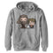 Boy's Harry Potter Hagrid & Hedwig Kawaii Cuties Pull Over Hoodie