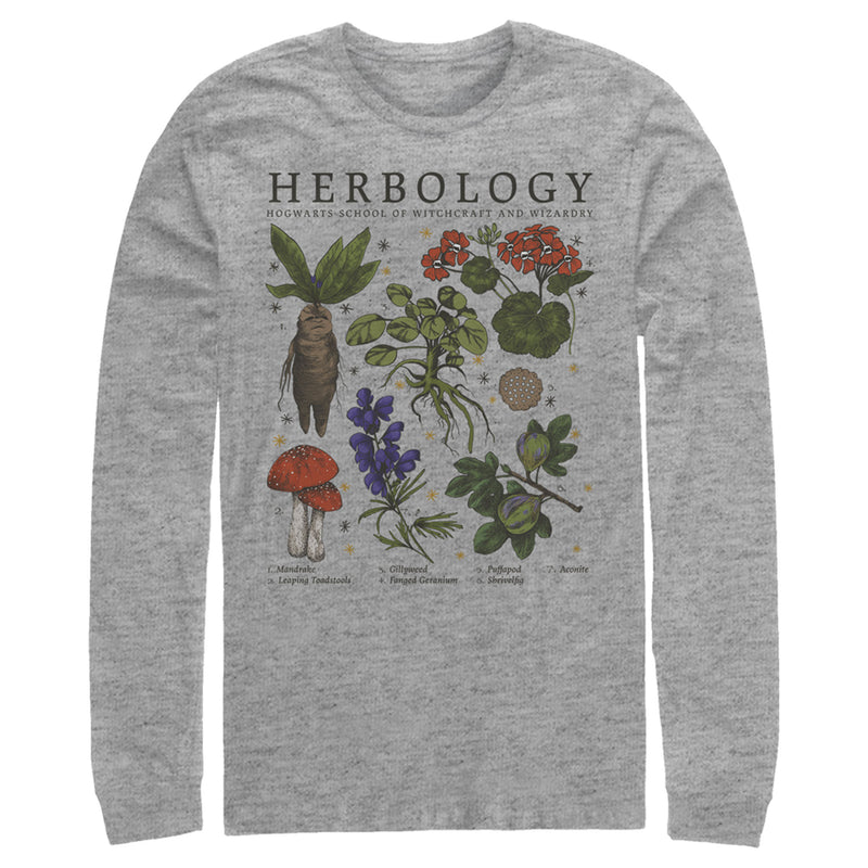 Men's Harry Potter Hogwarts Herbology Long Sleeve Shirt