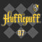 Men's Harry Potter Hufflepuff Argyle Print T-Shirt