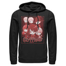 Men's Harry Potter Gryffindor Cartoon Characters Pull Over Hoodie