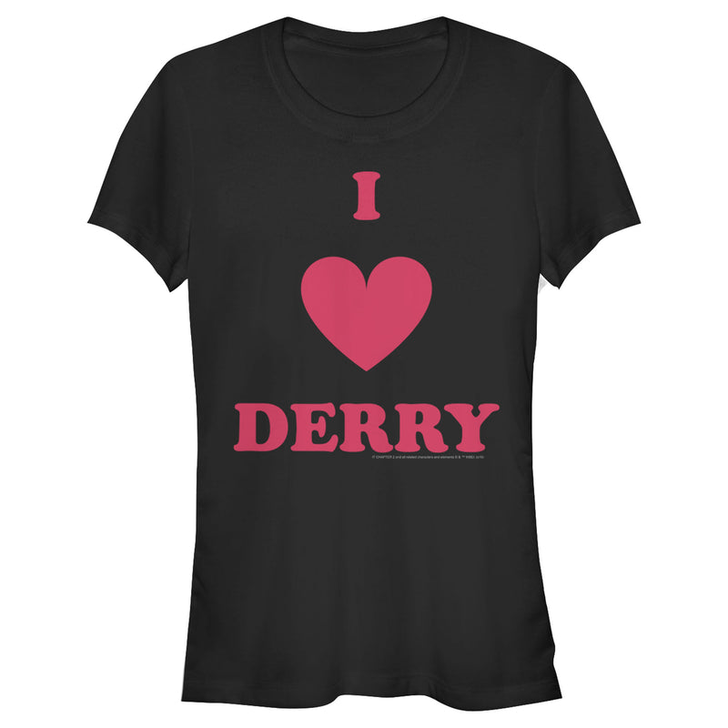 Junior's IT Chapter Two Chapter Two I Love Derry T-Shirt