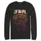 Men's Justice League JLA Superheroes Long Sleeve Shirt