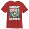 Boy's Justice League Holiday Heroes T-Shirt