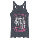 Women's Justice League Future is Female Racerback Tank Top