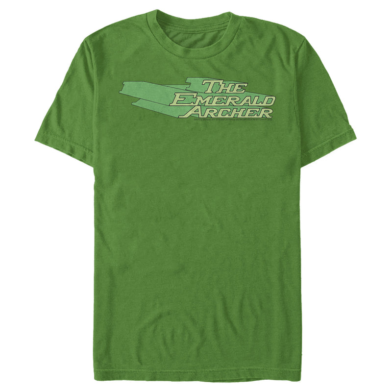Men's Justice League Emerald Archer Logo T-Shirt