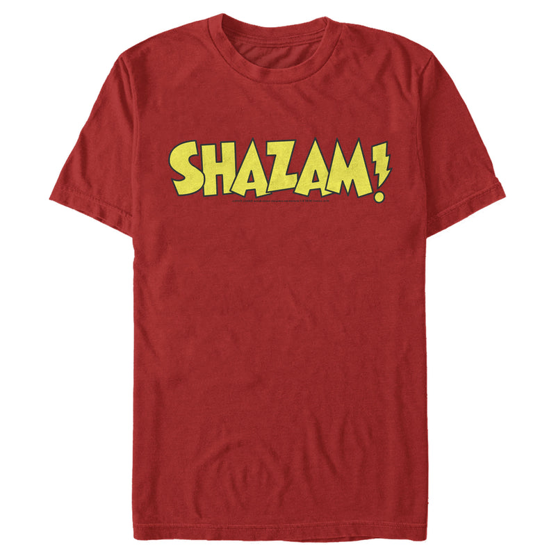 Men's Justice League Shazam Logo T-Shirt