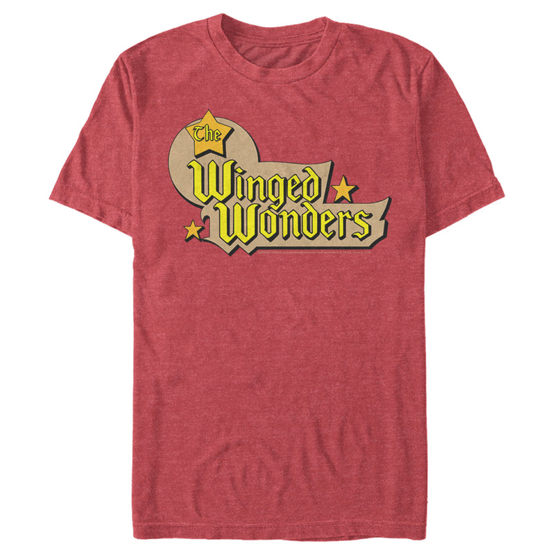 Men's Justice League Winged Wonders Logo T-Shirt