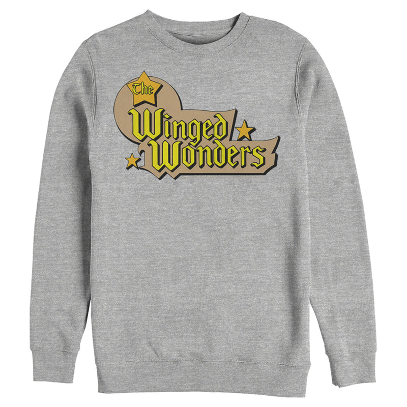 Men's Justice League Winged Wonders Logo Sweatshirt