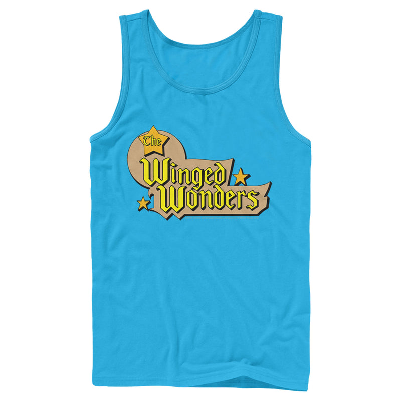 Men's Justice League Winged Wonders Logo Tank Top