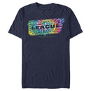 Men's Justice League Tie Dye Emblem T-Shirt