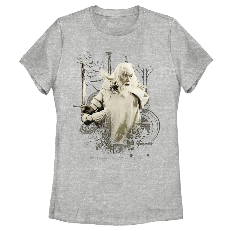 Women's The Lord of the Rings Fellowship of the Ring Gandalf Ready for Battle T-Shirt