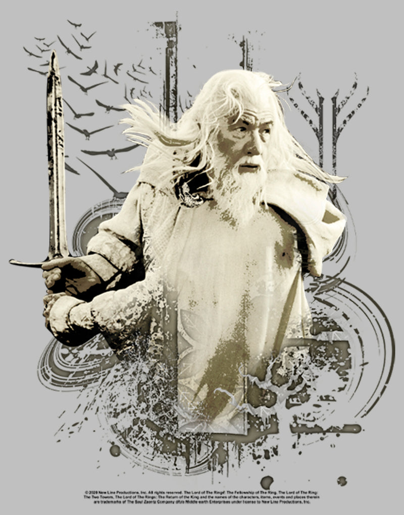 Women's The Lord of the Rings Fellowship of the Ring Gandalf Ready for Battle T-Shirt