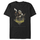 Men's The Lord of the Rings Fellowship of the Ring Gimli Paint Splatter T-Shirt