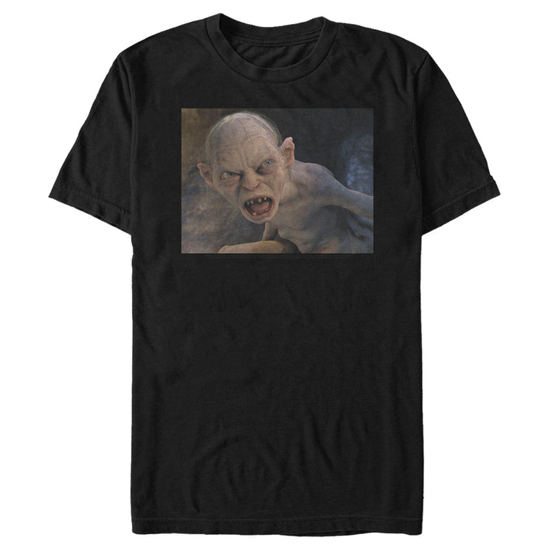 Men's The Lord of the Rings Fellowship of the Ring Gollum Yell T-Shirt