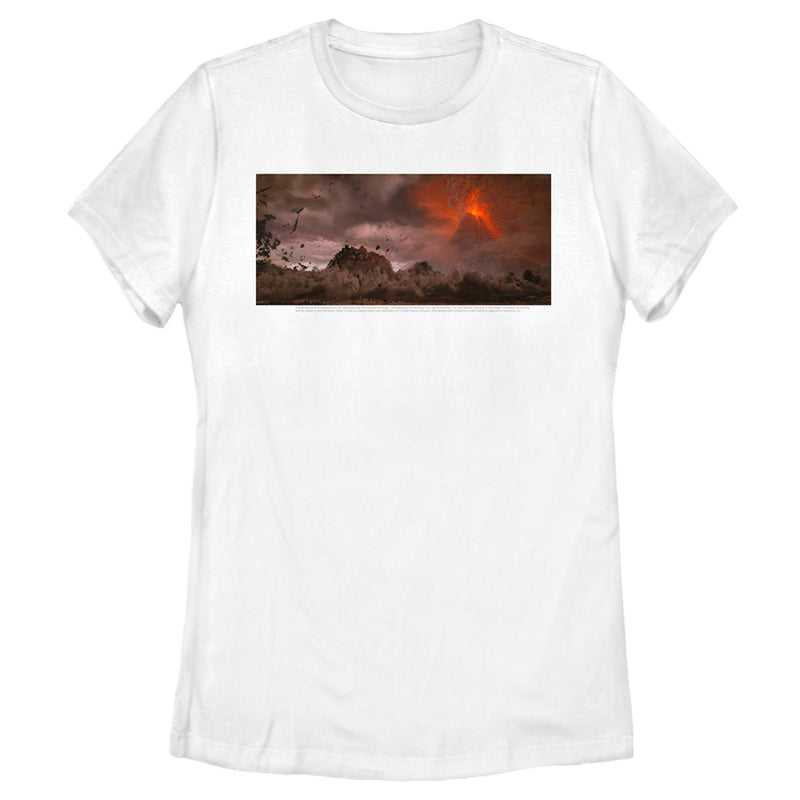 Women's The Lord of the Rings Fellowship of the Ring Fall of Mordor T-Shirt