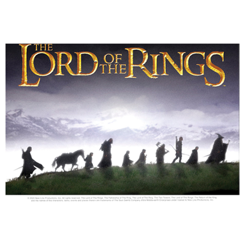 Men's The Lord of the Rings Fellowship of the Ring Movie Poster T-Shirt