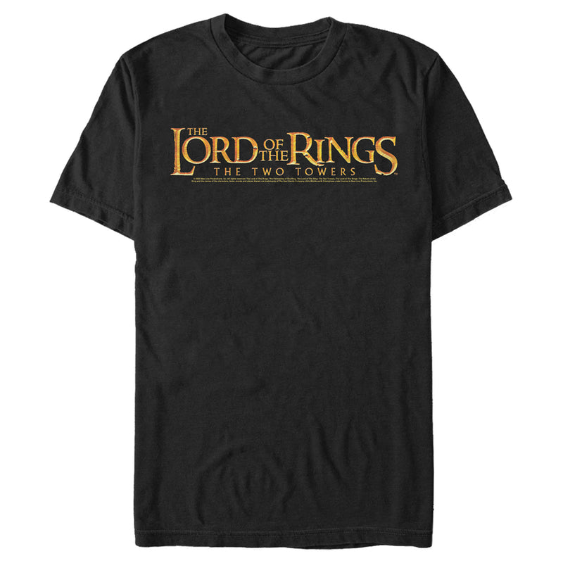 Men's The Lord of the Rings Two Towers Logo T-Shirt