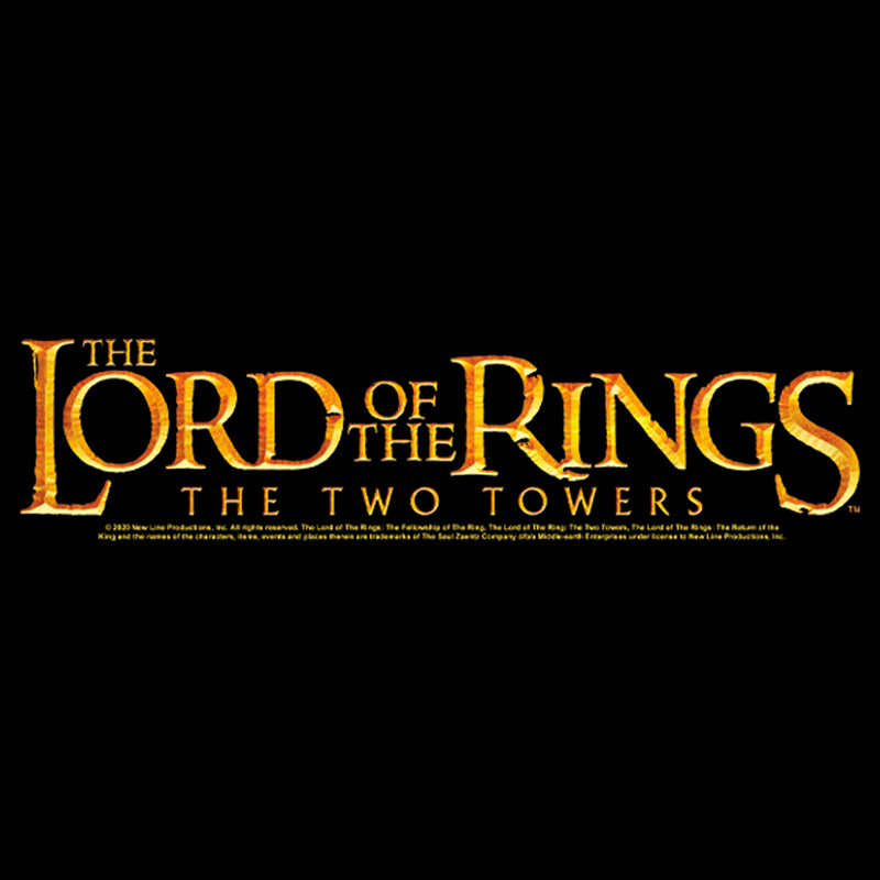 Men's The Lord of the Rings Two Towers Logo T-Shirt