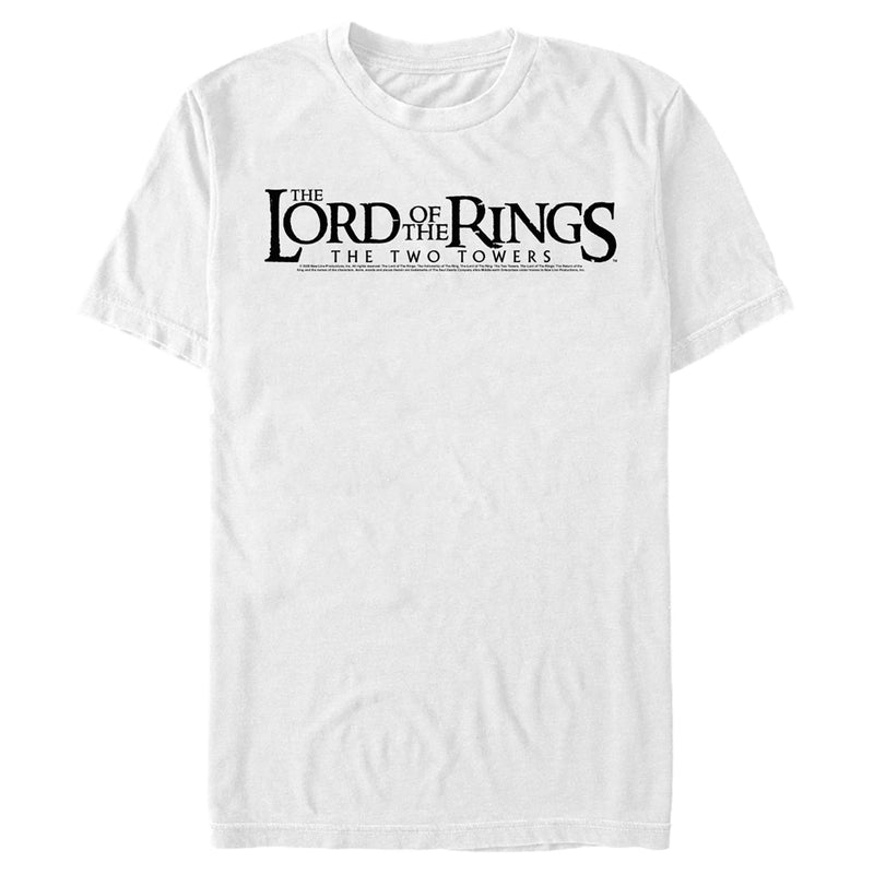 Men's The Lord of the Rings Two Towers Small Logo T-Shirt