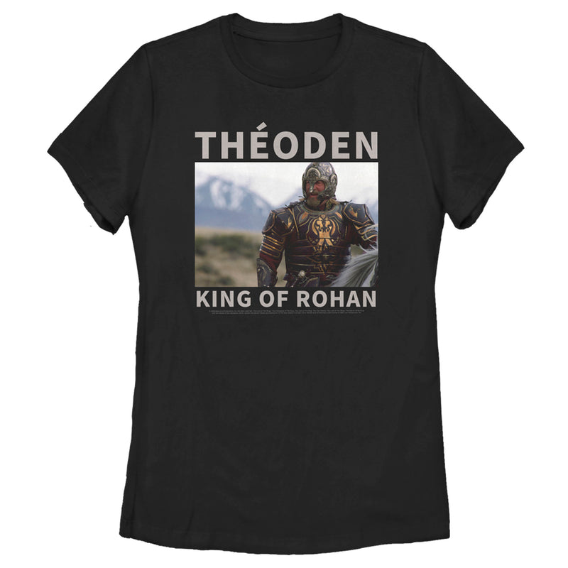 Women's The Lord of the Rings Return of the King Theoden King of Rohan T-Shirt