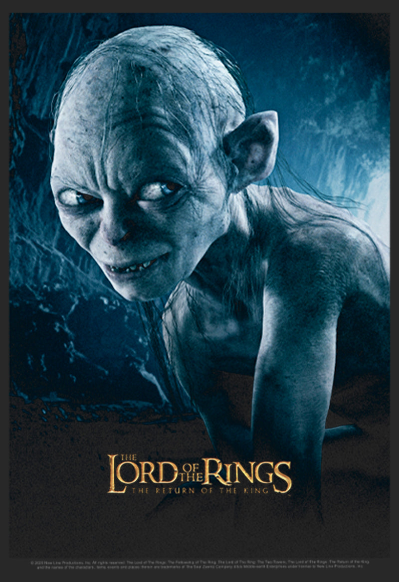 Women's The Lord of the Rings Return of the King Gollum Movie Poster T-Shirt