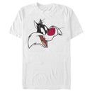 Men's Looney Tunes Sylvester Cat Grin T-Shirt