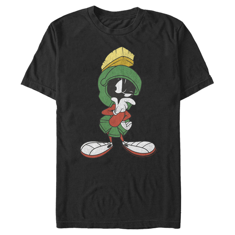 Men's Looney Tunes Marvin the Martian Thinking T-Shirt