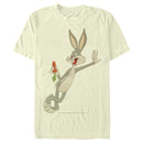 Men's Looney Tunes Bugs Kickin' Back with a Carrot T-Shirt