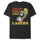 Men's Looney Tunes Marvin the Martian Lasers T-Shirt