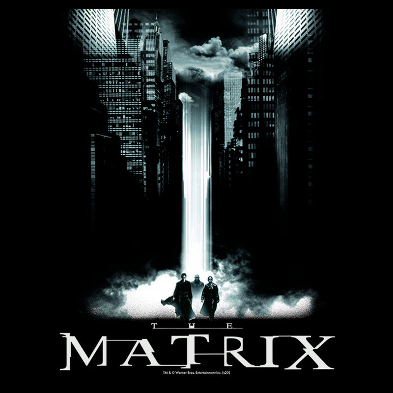 Men's The Matrix Cityscape Poster T-Shirt