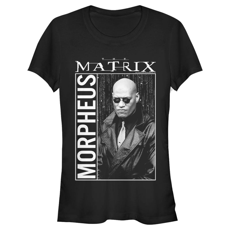 Junior's The Matrix Morpheus T-Shirt