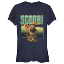 Junior's Scooby Doo Puppy Frame T-Shirt