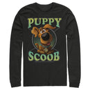 Men's Scooby Doo Puppy Circle Long Sleeve Shirt