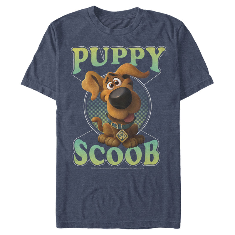 Men's Scooby Doo Puppy Circle T-Shirt