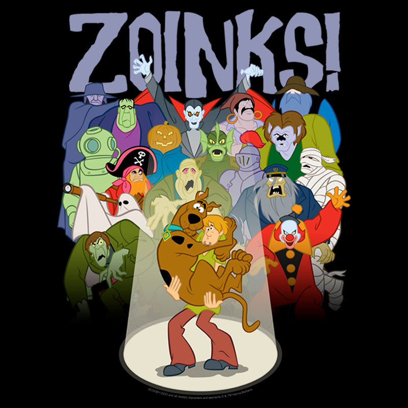 Men's Scooby Doo Zoinks Monster Audience T-Shirt