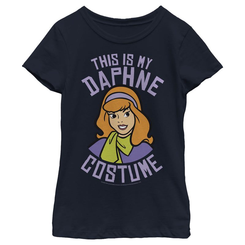 Girl's Scooby Doo This Is My Daphne Costume T-Shirt