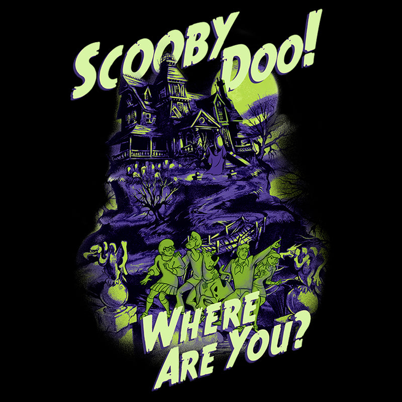 Men's Scooby Doo Haunted House T-Shirt