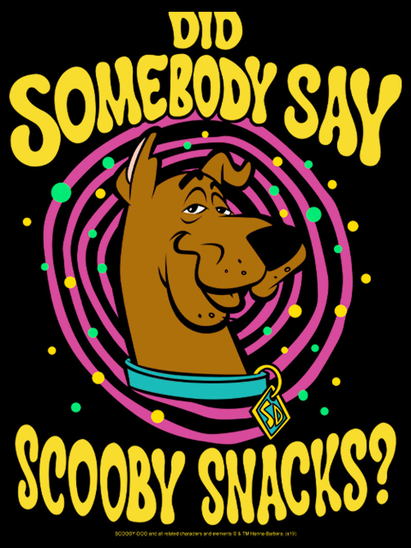 Men's Scooby Doo Did Somebody Say Scooby Snacks? T-Shirt